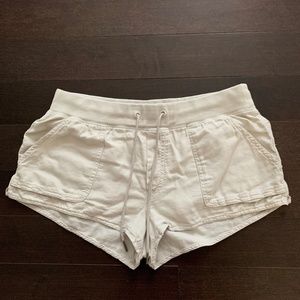 Aritzia Community Beige Cotton Axiom Shorts - S